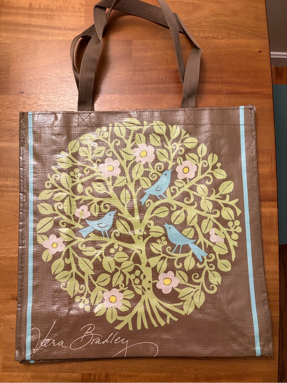 Vera Bradley Reusable Market Tote - Sittin in a Tree